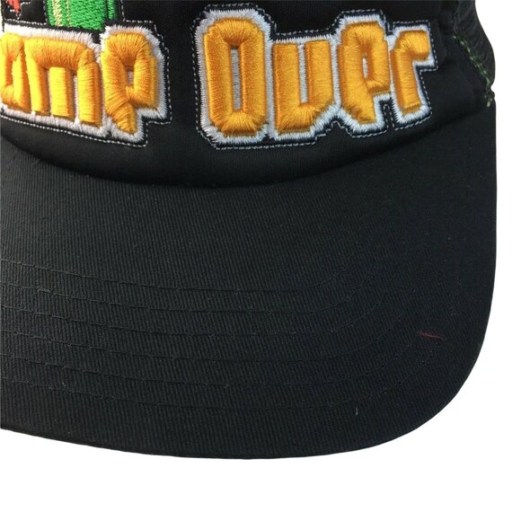 Game Over Trucker Hat Concept One Mens Black Embroidered Adjustable Snap Back u - Picture 4 of 9